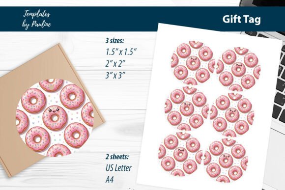 Add a Sweet Touch to Your Gifts with Printable Donut Treat Tags