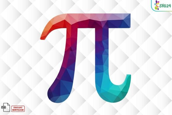 Colorful Polygon Pi Symbol Math PNG: Strategic Design for Modern Visual Communication