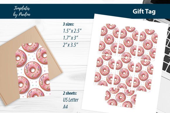 Donut Bridal Shower Favor Tags Printable