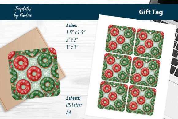 Donut Christmas Gift Tags Printable: A Sweet Solution for Holiday Gifting