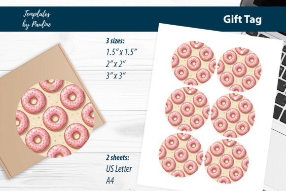 Donut Subscription Box Tag Print and Cut: A Versatile Tool for Modern Gifting