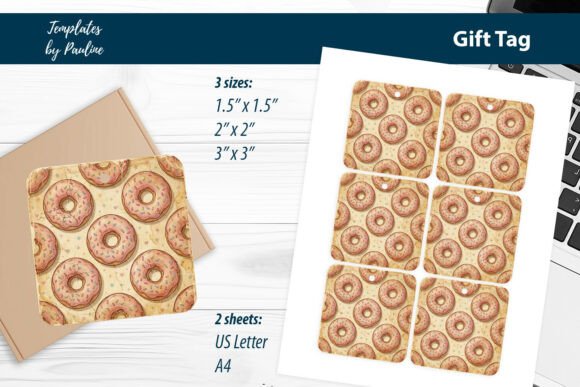 Donut Theme Ephemera Print and Cut: A Sweet Addition to Your Crafting Toolkit