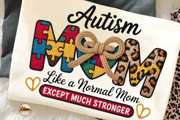 Faux Yarn Autism Mom Puzzle Heart PNG: A Practical Guide to Design and Application