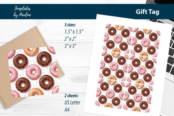 Kids Birthday Treat Tags Print and Cut