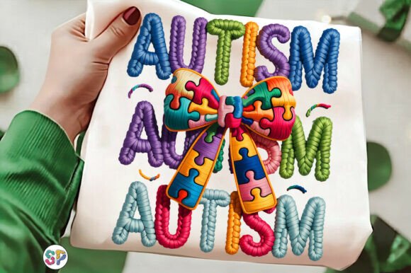 Latch Hook Autism Awareness Coquette PNG: A Creative Tool for Advocacy and Expression
