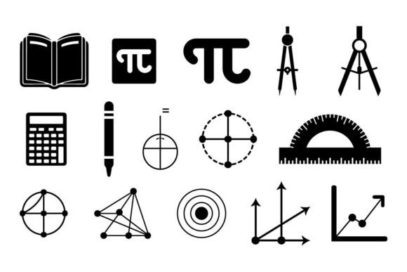 Math and Geometry Icon SVG Bundle: A Versatile Tool for Educators, Designers, and Entrepreneurs