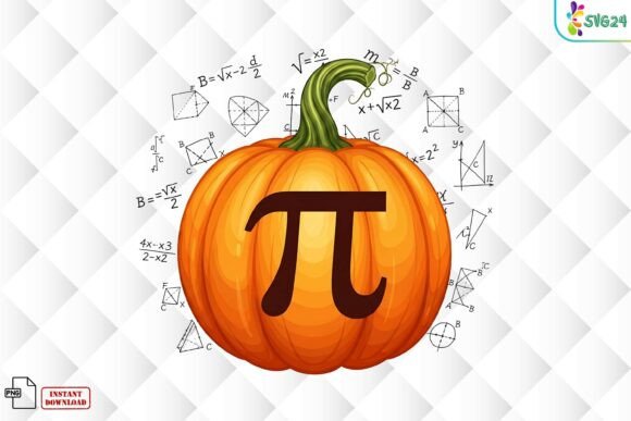 Pi Pumpkin Math PNG: A Seasonal Design for Math Enthusiasts and Educators